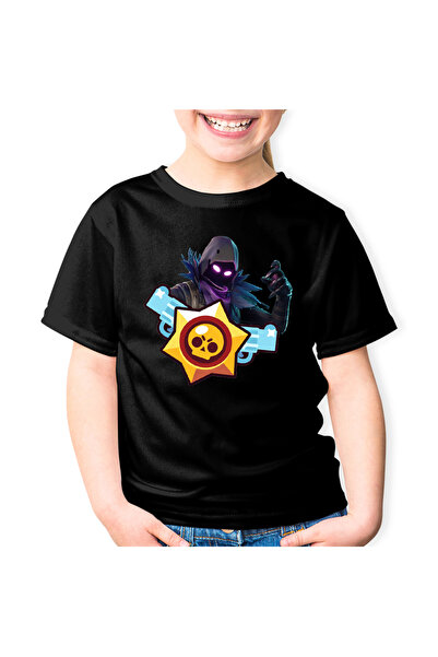 OEM Tricou copii Raven Fortnite Brawl Stars Epic