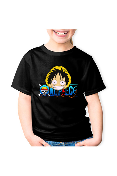 OEM Tricou copii One Piece Straw Hat Pirates Luffy Capitan Echipaj