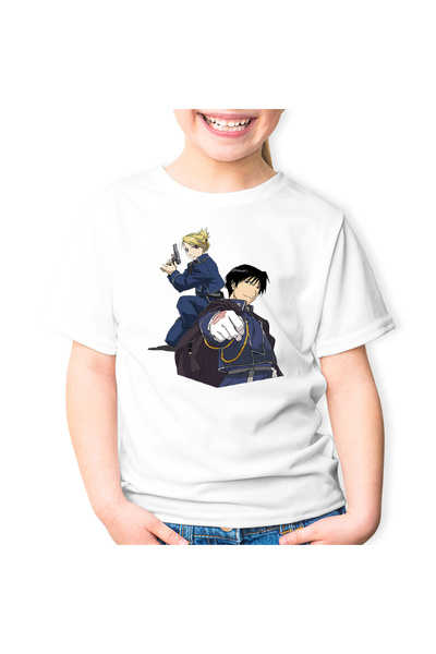 OEM Tricou copii Fullmetal Alchemist Riza Hawkeye Anime