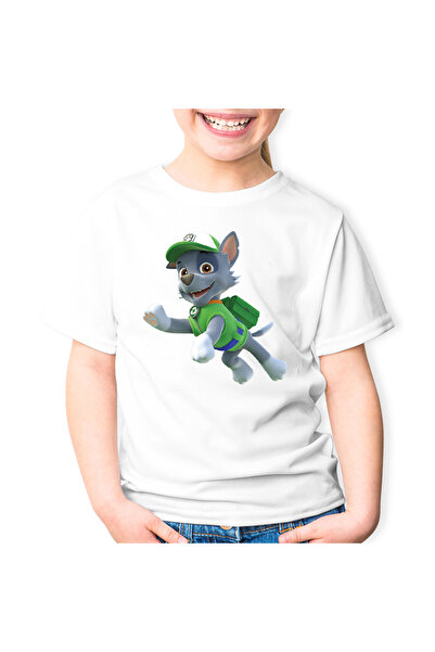 OEM Tricou copii Paw Patrol Rocky Mecanic Service Catelus