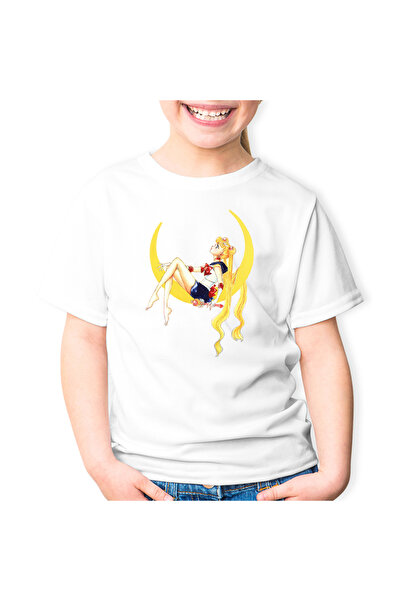 OEM Tricou copii Sailor Moon Usagi Tsukino Vise Implinite