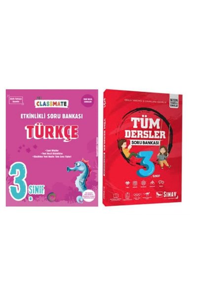 Okyanus Yayınları 3. Sınıf Classmate Türkçe Etkinlikli Soru Bankası Ve Tüm De...