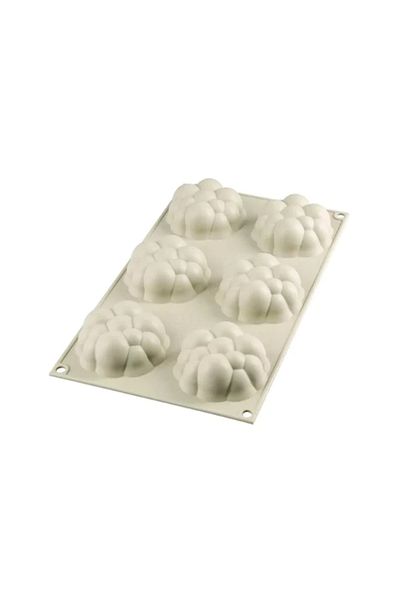 silikomart Forma Din Silicon, Bollicine, 6 Cavitati