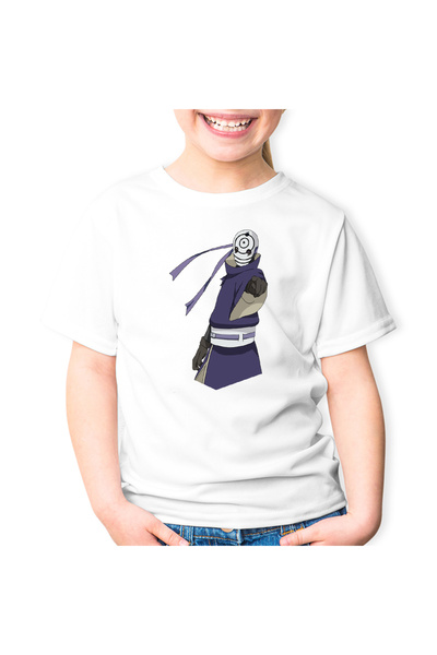 OEM Tricou copii Naruto Madara Uchiha Mask Akatsuki