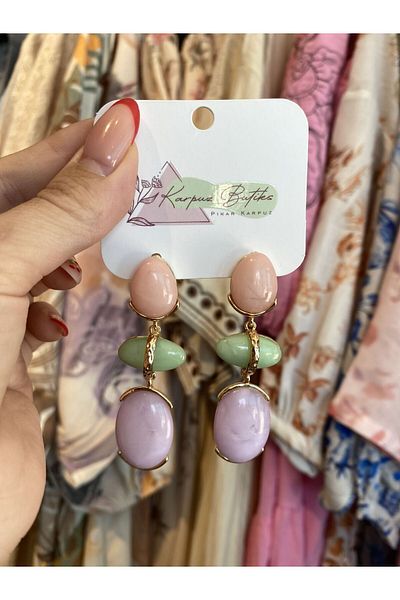 karpuzbutiks Colorful Vip Earrings 22