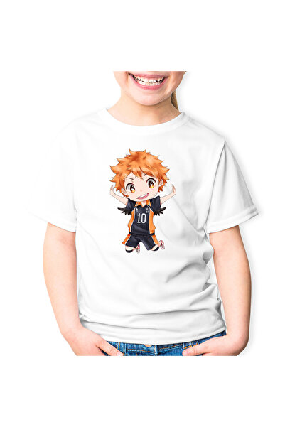 OEM Tricou copii Haikyuu Hinata Chibi Volei Game Haikyu!!