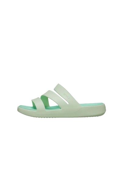 Crocs Getaway Strappy 209587-3yh Γυναικεία Πράσινα Σανδάλια & Παντόφλες