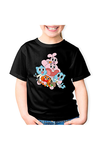 OEM Tricou copii The Amazing World of Gumball All Family Familie