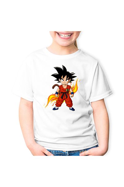 OEM Tricou copii Dragobete Dragon Ball Z Son Goku Anime