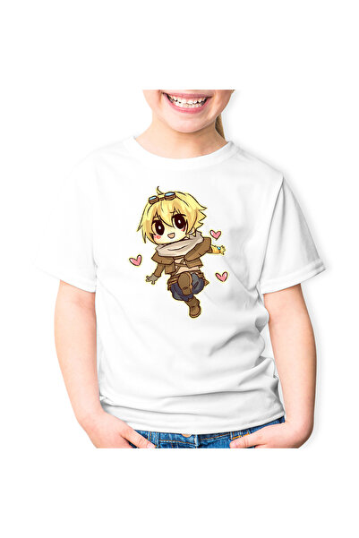 OEM Tricou copii League of Legends Ezreal Chibi Fan Art LoL
