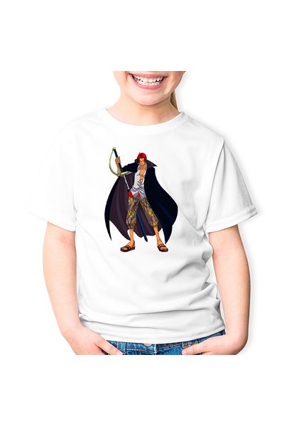 OEM Tricou copii One Piece Shanks Roger Pirates Spadasin