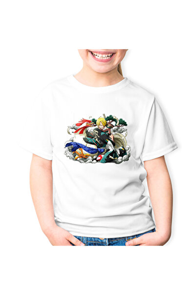 OEM Παιδικό μπλουζάκι Vinsmoke Sanji One Piece Samurai Kimono Anime