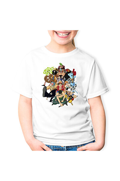 OEM Tricou copii All Crew Gang One Piece Echipaj Pirati