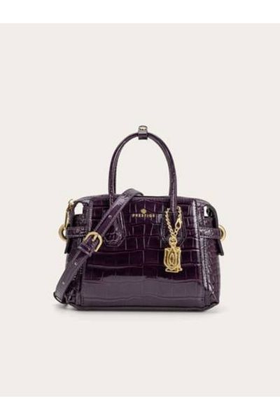 Generic Prestige Women's Small Elegant Handbag with Luxury Crocodile Embossed Design