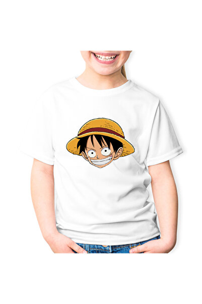 OEM Tricou copii One Piece Pirat Monkey D Luffy Capitan Vas