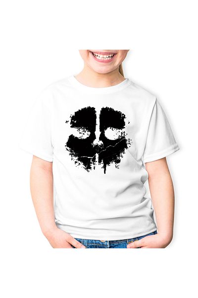 OEM Tricou copii Call of Duty Black Mask Ghosts Skull