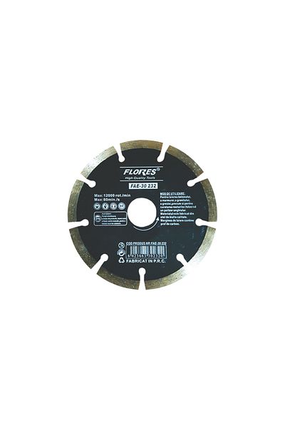 flores Professional interrupted diamond blade, 115 mm