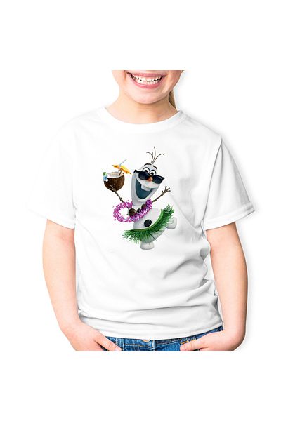 OEM Tricou copii Elsa Frozen Olaf Tiktok Star Hula
