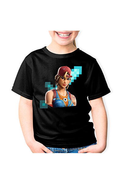 OEM Tricou copii Sparkplug Fortnite Minecraft Diamond Sword