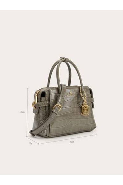 Generic Prestige Women's Small Elegant Handbag with Luxury Crocodile Embossed Design