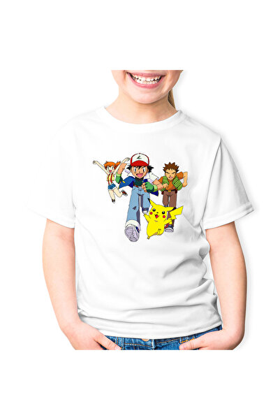 OEM Tricou copii Pokemon Ash Brook Card Sword