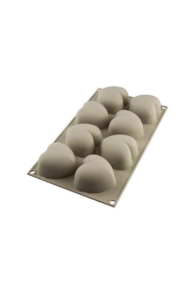 silikomart Forma din silicon inima, Cuoricino, 8 cavitati