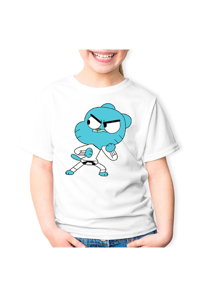 OEM Tricou copii Lumea lui Gumball Karate Bebe Arte Martiale