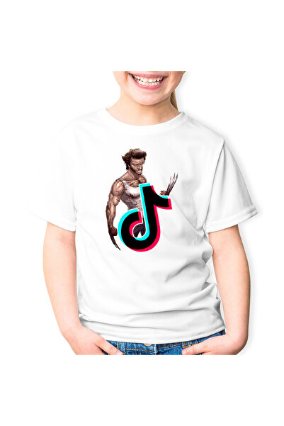 OEM Παιδικό μπλουζάκι Wolverine Logan X Men TikTok Tik Tok