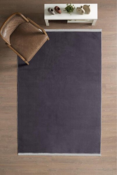 Red Halı Kolay Temizlenebilir Yıkanabilir Gri Tavşan Tüyü Halı Salon Oturma O...