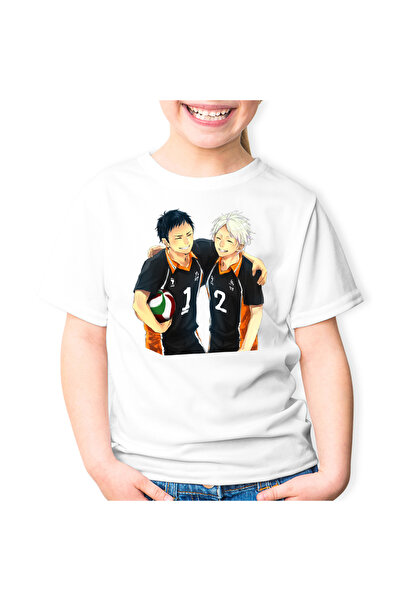 OEM Tricou copii Haikyuu Echipa Volei Kageyama Hinata Haikyu!!