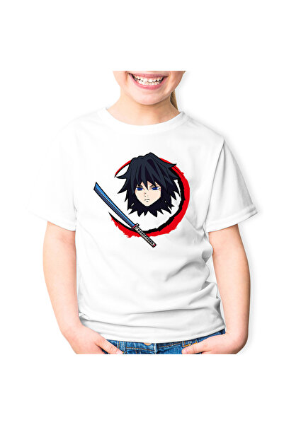 OEM Tricou copii Kimetsu no Yaiba Giyu Tomioka Demon Slayer
