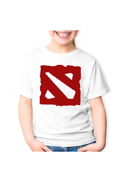 OEM Tricou copii Dota 2 Logo Video Game eSports Dota2 Symbol