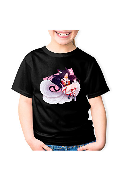 OEM Tricou copii Ahri League of Legends LoL Nine Tailed Fox