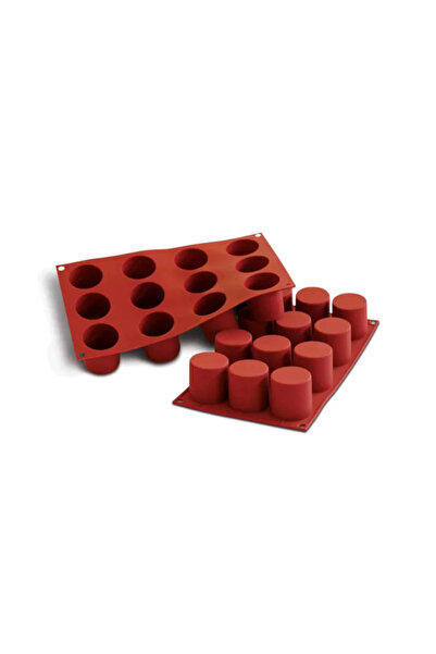 silikomart Silicone mold, Cilindro Sf098, 12 cavities