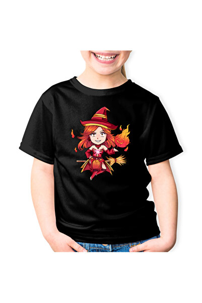 OEM Tricou copii Dota 2 Lina Slayer Hero Fan Art Chibi