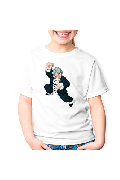 OEM Tricou copii Dragon Ball Z Sensei Roshi Zen Yin Yang Reiki