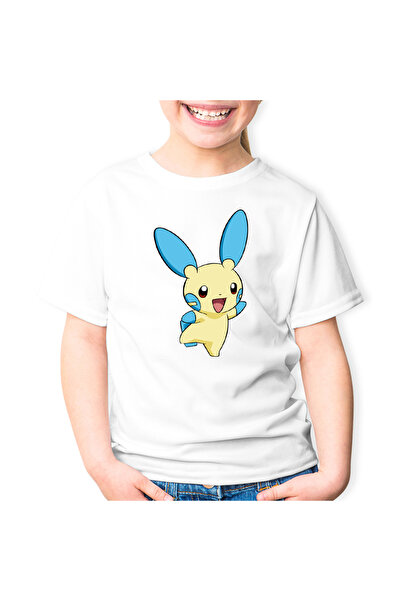 OEM Tricou copii Pokemon Minun Legend Game Sword
