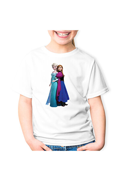 OEM Tricou copii Disney Elsa Costum Frozen Ana