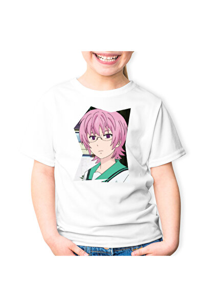 OEM Παιδικό τρανς μπλουζάκι Saiki K με θέμα το τρανς LGBT Anime