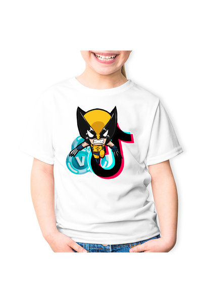 OEM Tricou copii Wolverine XMen Fortnite VBucks Tiktok