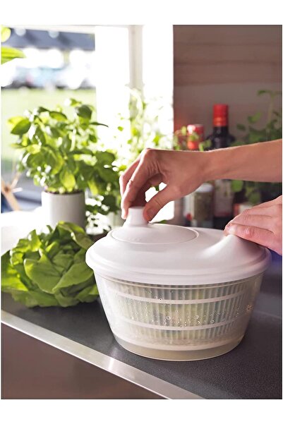 IKEA TOKIG Salad Spinner, White