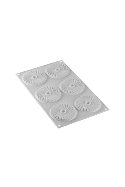 silikomart Forma din silicon, Plisse 23 by Jérôme de Oliveira, 6 cavitati