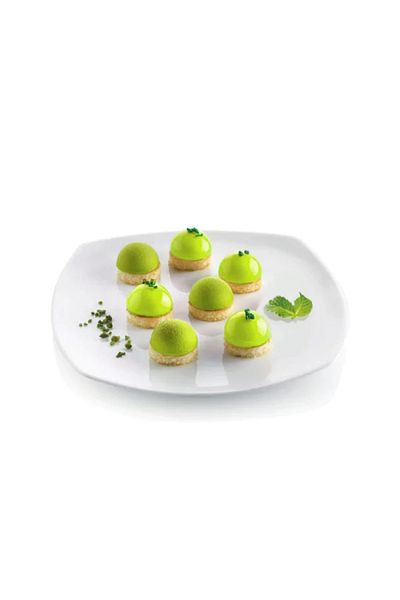 silikomart Semi-spherical silicone mold, Sf006, 24 cavities