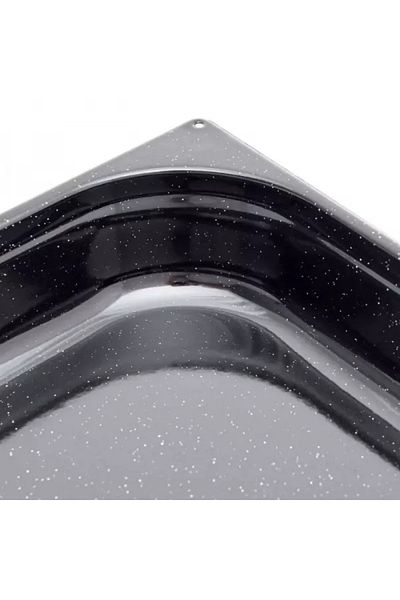 Stalgast Tava gastronorm din otel emailat, GN 2/1, 650x530x65 mm