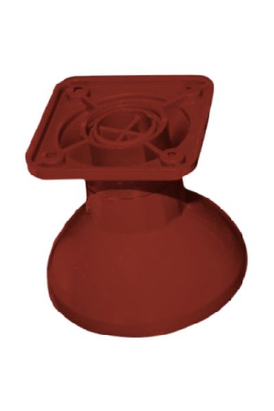 flores Cup furniture leg, cherry, 70 mm, 4 pcs / set