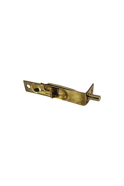 flores Brass mortise door latch, gold, 80 mm