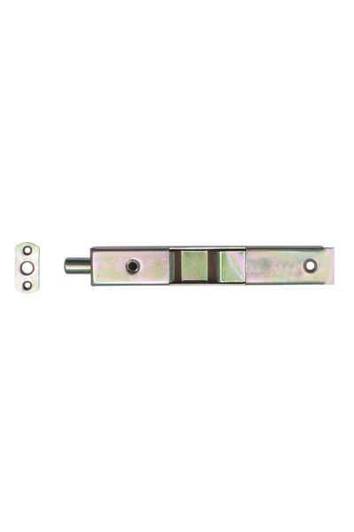 flores Flush latch for wardrobe, brass color, 100 mm