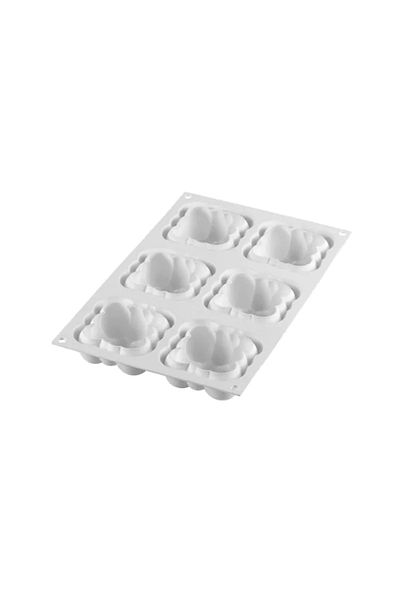 silikomart Forma din silicon, Cloud, 6 cavitati