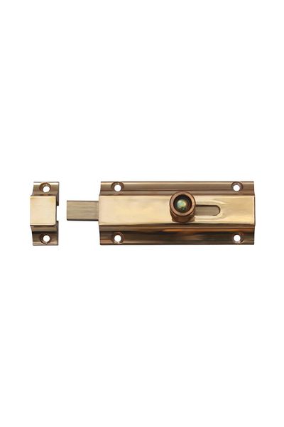 flores Automatic brass cupboard latch, gold, 100 mm