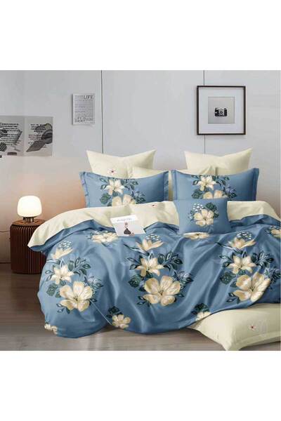 Patul Lenjerie Bumbac Finet, Pucioasa, Pat Dublu, 2 Persoane, 6 Piese